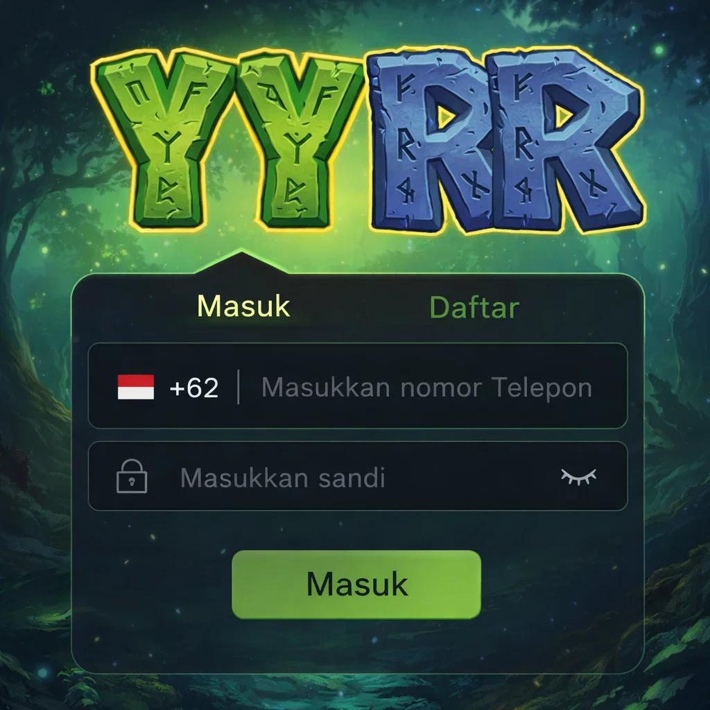 Halaman YYRR Masuk resmi dengan akses cepat dan pengalaman akun stabil